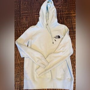 The North Face Women's White Hoodie Sz med